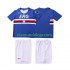 Camisola Sampdoria 1990 1991 Retro Criança Equipamento Primeiro Manga Curta